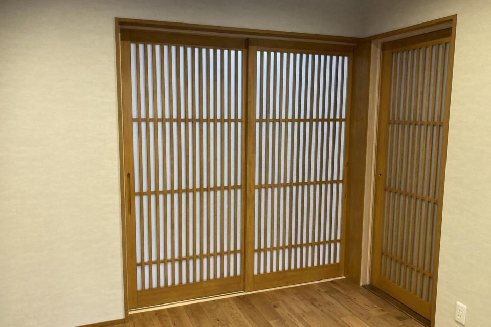 ガラス・障子の入れ替え